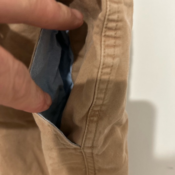 Men's Tan  chubbies Casual Shorts size M with 7” Inseam - Picture 4 of 7